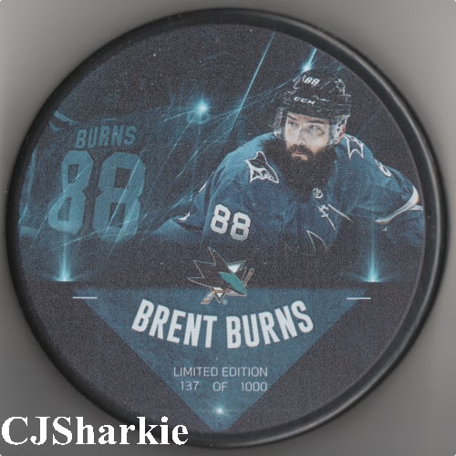 Brent Burns Puck