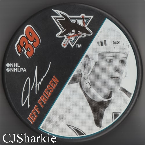 Jeff Friesen Puck