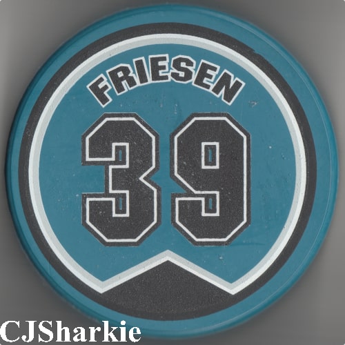Jeff Friesen Puck