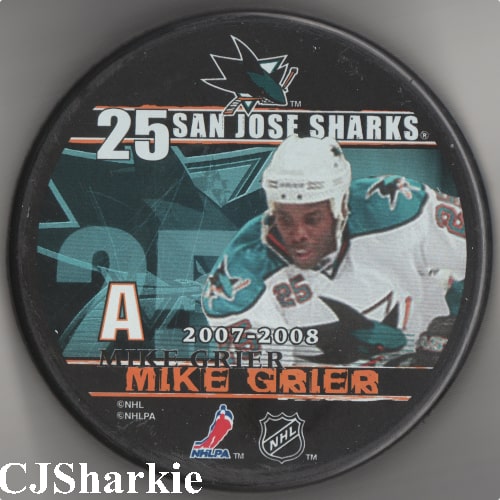 Mike Grier Puck