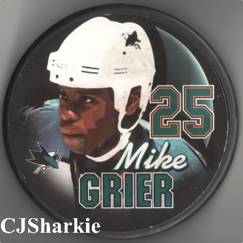 Mike Grier Puck