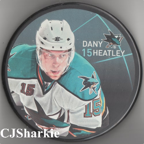 Dany Heatley Puck