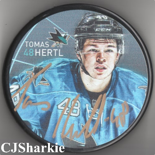 Thomas Hertl Puck