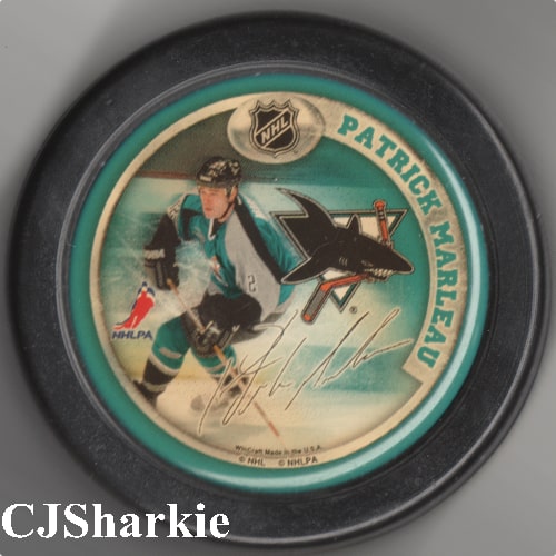 Patrick Marleau Puck
