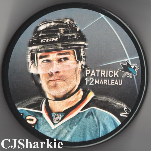 Patrick Marleau Puck