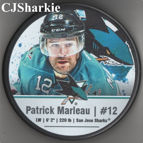 Patrick Marleau Puck