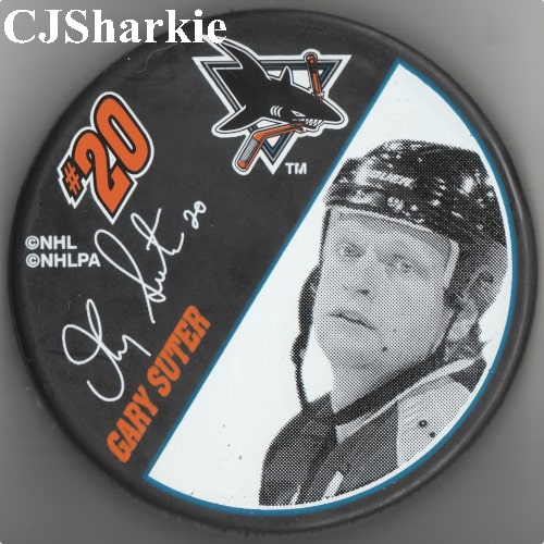 Gary Suter Puck