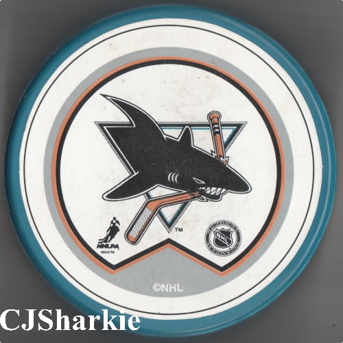 Jeff Friesen Puck back view