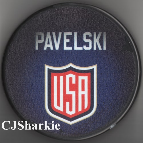 Joe Pavelski USA Puck