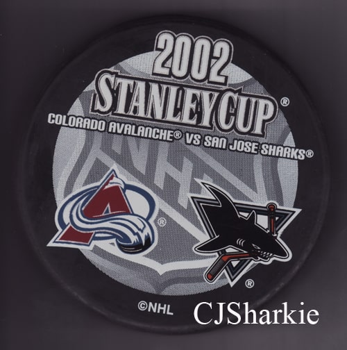 2002 2nd Round Playoffs vs the Colorado Avalanche Puck
