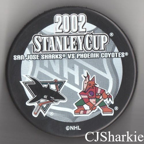 2002 1st Round Playoffs vs the Phoenix Coyotes Puck