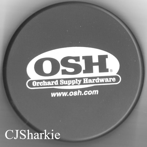 2004 Foam Playoff Puck back view