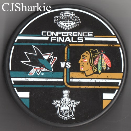 2010 3rd Round Playoff vs the Chicago Blackhawks Puck