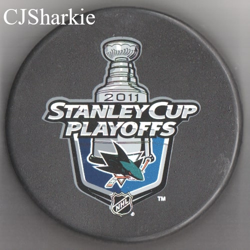 2011 Sharks Lockup Puck