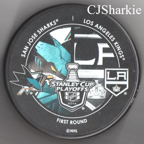 2014 1st Round Playoff vs the LA Kings Puck