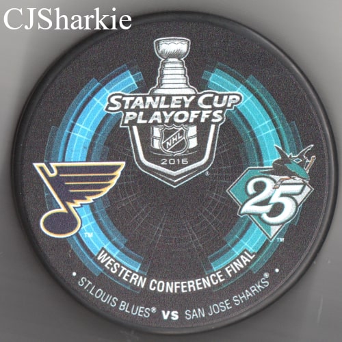 2016 3rd Round Playoff vs the St. Louis Blues Puck