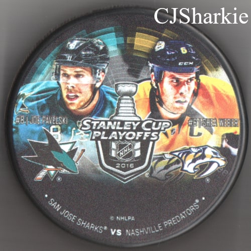 2016 2nd Round Match-up Pavelski vs Weber