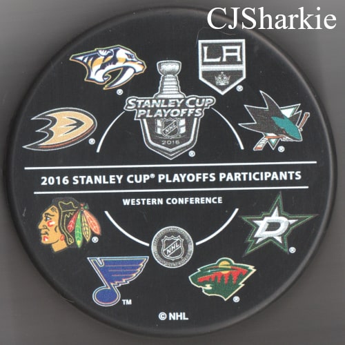 2016 Playoff Participants Puck