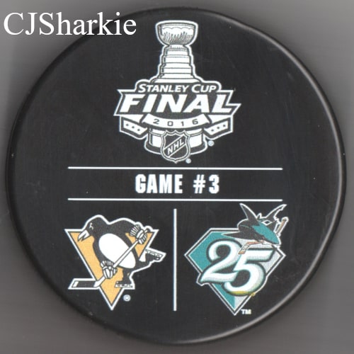2016 Stanley Cup Final Puck