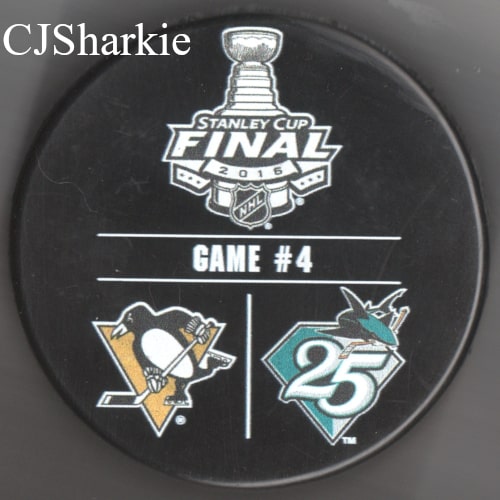 2016 Stanley Cup Final Puck