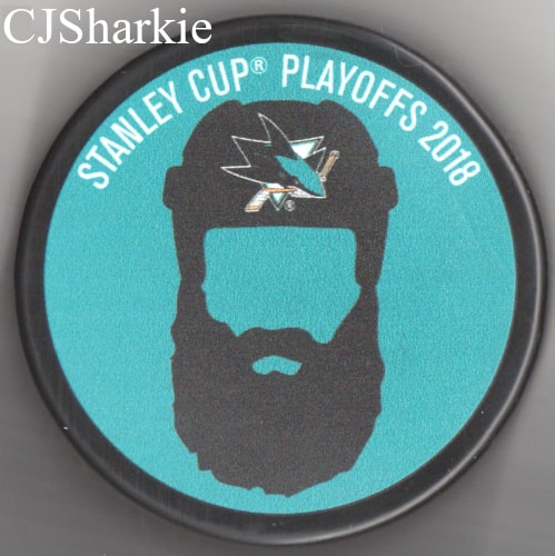 2018 Beard Playoffs Puck