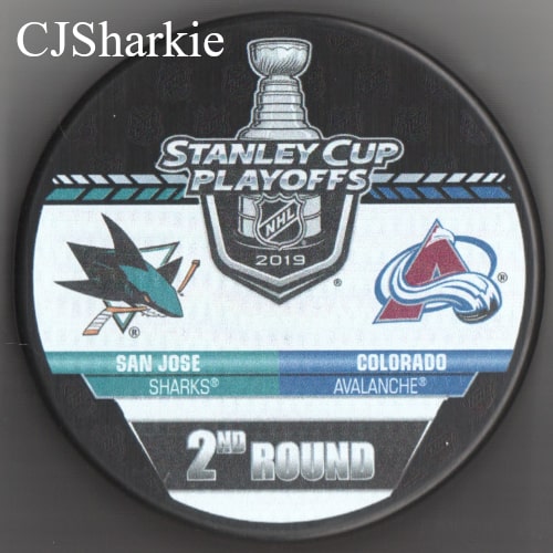2019 2nd Round Playoff vs the Colorado Avalanche Puck