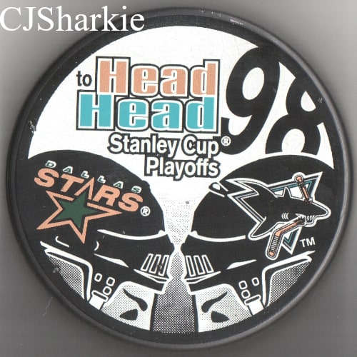 1998 1st Round Playoffs vs the Dallas Stars Puck