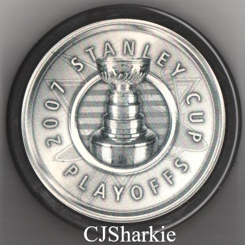 2007 Commemoritive Playoff Puck