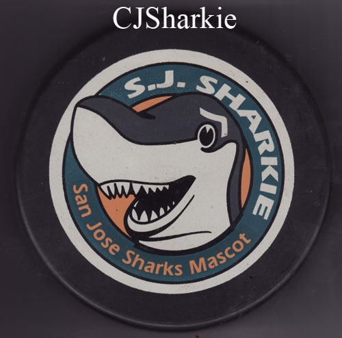 SJ Sharkie Logo Puck