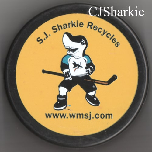 SJ Sharkie Logo Puck