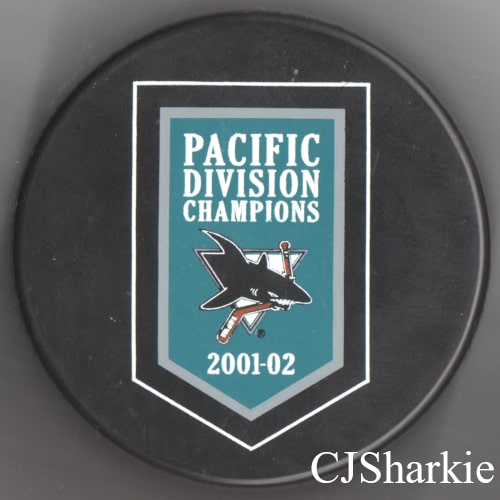 2001-2002 Pacific Division Champions Puck