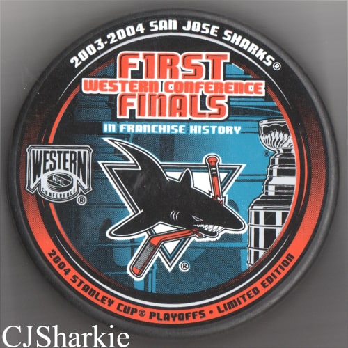 Commemorative 1st Western Conference Finals Puck