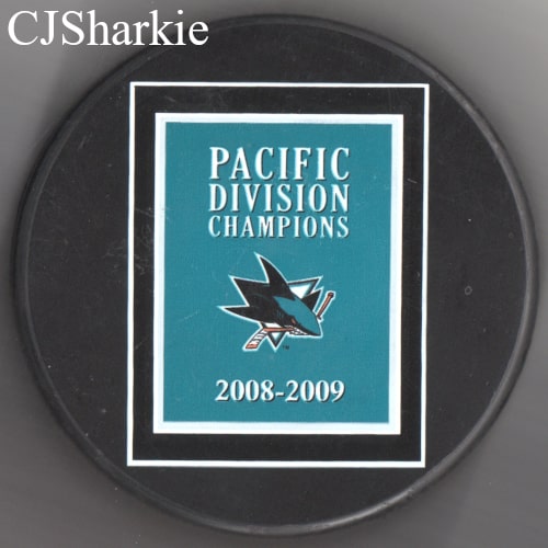 2008-2009 Pacific Division Champions Puck