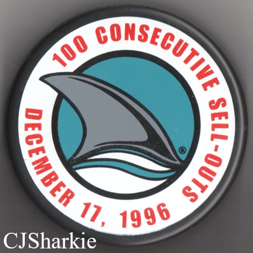 100 Consecutive Sell-Outs Puck