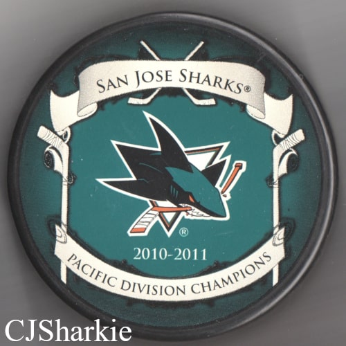 2010-2011 Pacific Division Champions Puck