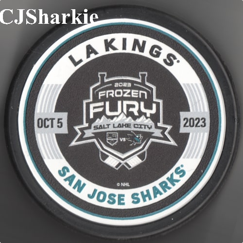 2023 Frozen Fury Game Souvenir Puck