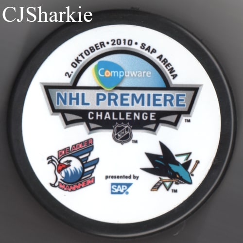 2010 NHL Premiere Challenge vs Adler Mannheim Puck
