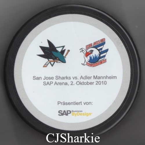 2010 NHL Premiere Challenge vs Adler Mannheim Puck