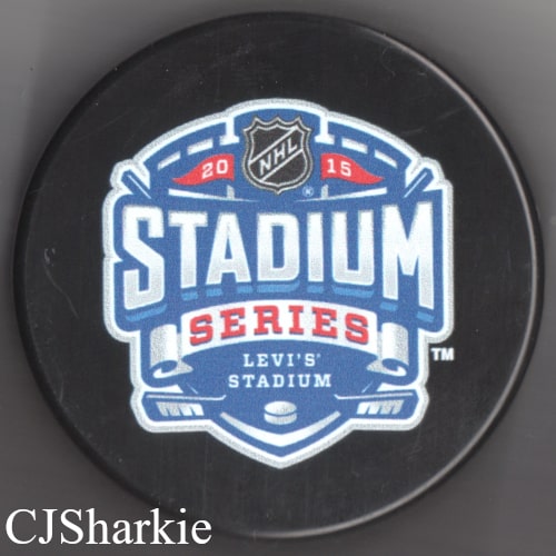 2015 Stadium Series Logo Puck