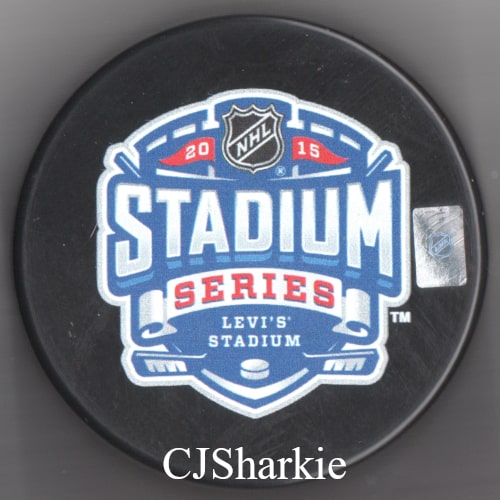 2015 Stadium Series Logo Puck