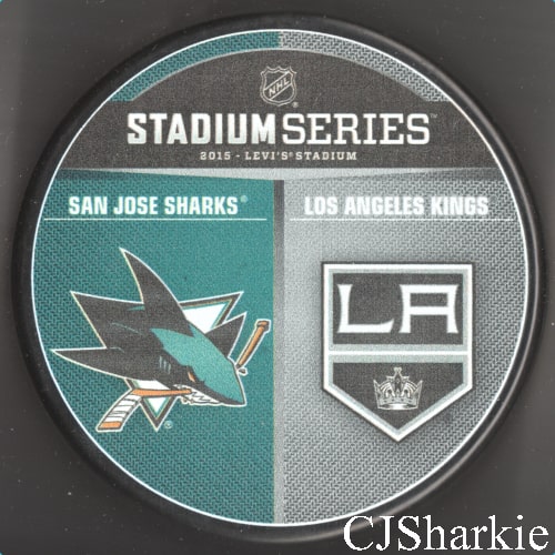 2015 Stadium Series Logo Puck