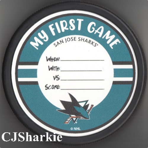 23-24 My First Game Puck