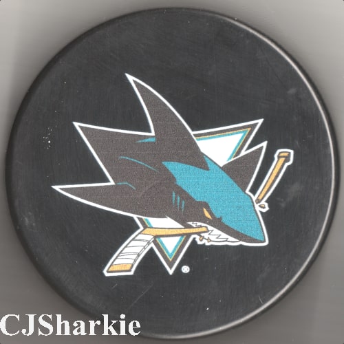 2015 Sharks Fan Fest Puck back view