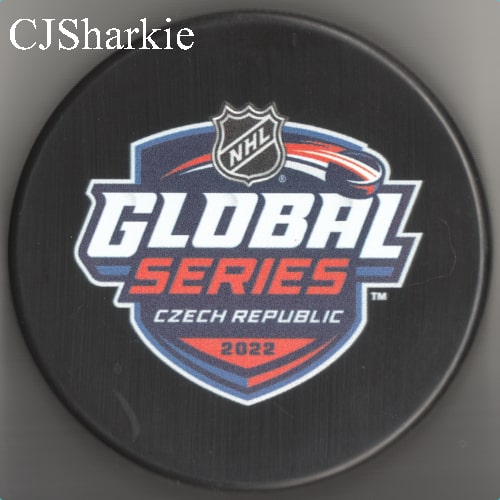 2022 NHL Global Series Czech Republic Puck
