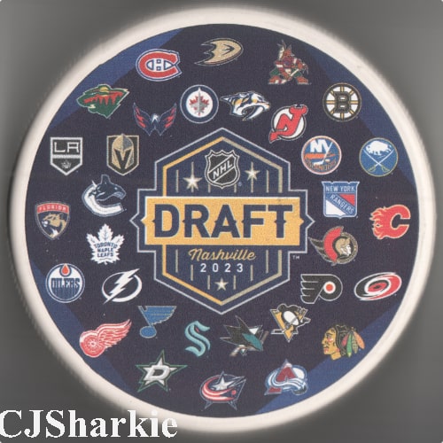 2023 NHL Draft Puck