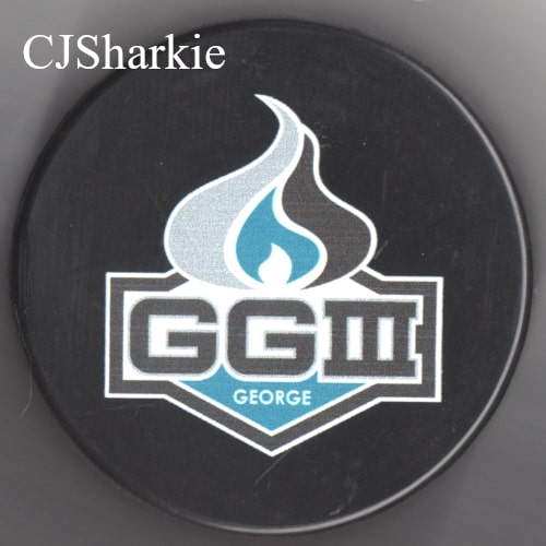 George Gund Logo Puck