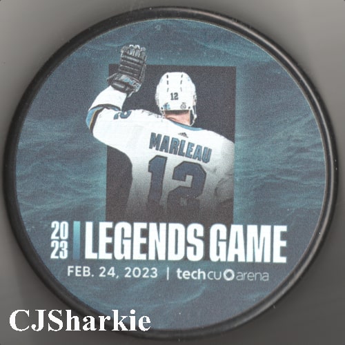 A Legend's Game Puck