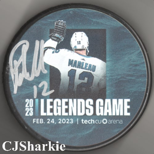 A Legend's Game Puck