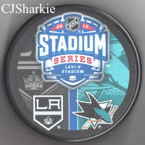 2015 Stadium Series Logo Puck
