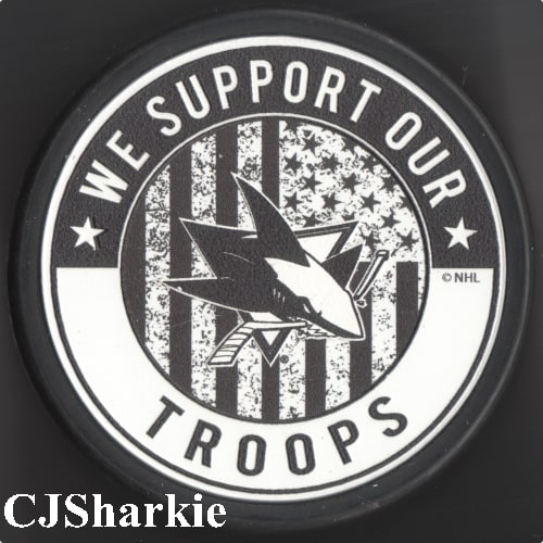 We Support our Troops Puck
